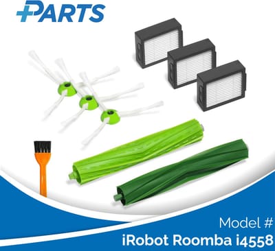 iRobot Roomba i4558 Onderhoudsset (Plus.Parts® alternatief voor 4624878 / 4639168)