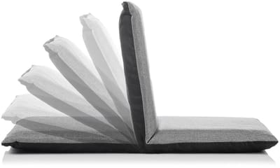 Vloerstoel met rugleuning voor meditatie en yoga - Uittrekbare en verstelbare vloerstoel voor binnen en buiten