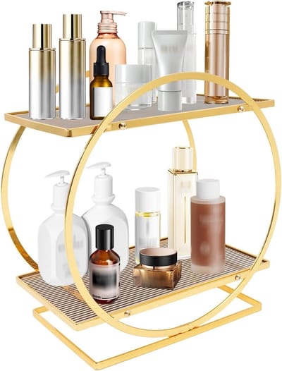 Cosmetica Organizer voor Badkamer, 28 x 15.5 x 28.5 cm, Perfect voor Make-up, Parfums en Sieraden