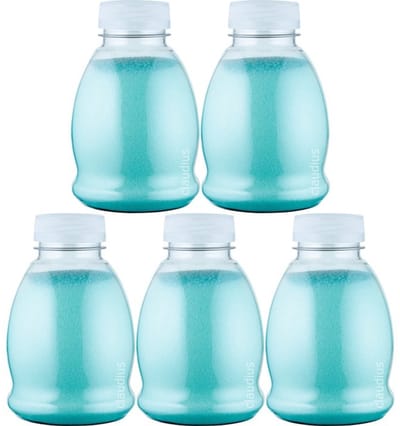 Scrubzout Hamam - 375 gram - Fles met trasparante dop - set van 5 stuks - Hydraterende Lichaamsscrub