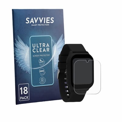 Savvies - Screenprotector voor One2Track Connect You - Folie Beschermfolie transparant 18 Stuks