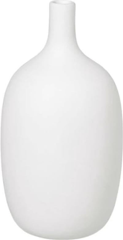 Blomus Ceola vaas H21cm D11cm wit
