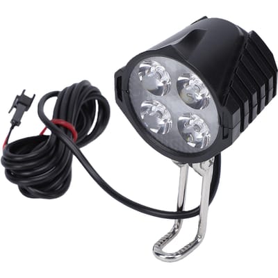 Elektrische Fiets Koplamp Geschikt voor BBS01 02 HD Middenaandrijving Motoren 2-pins SM Connector Voorlamp voor Nachtelijk Rijden