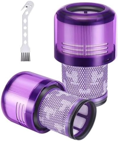 Filters geschikt voor Dyson V12 stofzuiger, geschikt voor Dyson V12 Origin, V12 Detect Slim, V12 Slim+ (2 stuks)