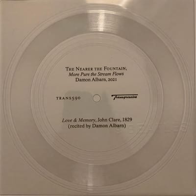 Damon Albarn - Love & Memory By John Clare (7" Single)