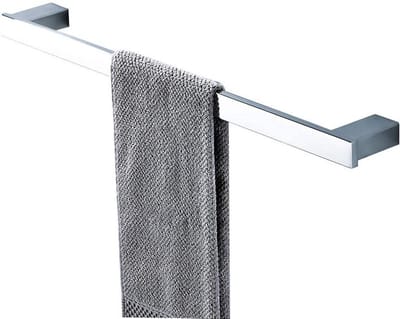 Handdoekstang Enkele Stang - Badkamer Hardware - Handdoeken Ophangen - Roestvrij Staal 304 - 70 Cm - Helder