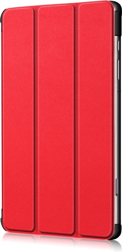 Arara Hoes Geschikt voor Samsung Galaxy Tab A7 Lite (8.7 inch) Tri-Fold bookcase - Rood