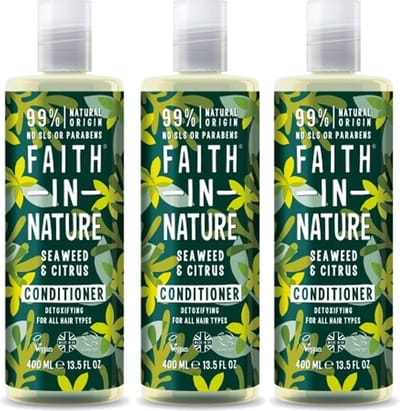 FAITH IN NATURE - Conditioner Seaweed & Citrus - 3 Pak