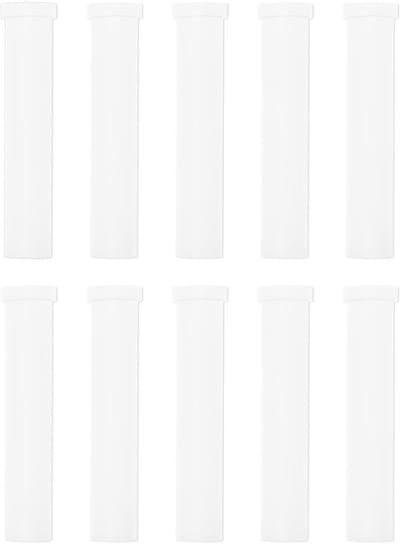 Dailygoods- Locatiepins 10 Stuks - Werkblad Jig Pinnen - Plastic Uitlijnpinnen - 10x50mm - Nauwkeurig Instellen - Wit - Locatiepennen