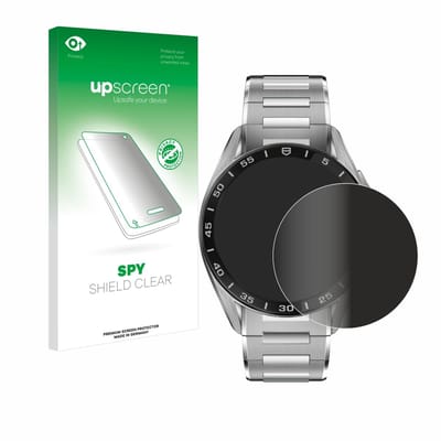 upscreen - privacy screenprotector voor TAG Heuer Connected Calibre E4 (45 mm) - Folie Beschermfolie Blauwlichtfilter