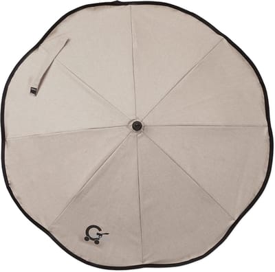 Kinderwagen Parasol - Zonnekap Kinderwagen - Bescherming Tegen Zon - Flexibel Verstelbaar - 54 cm - Beige