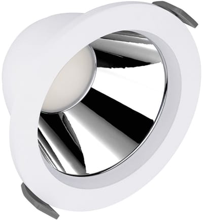 Ledvance LED Downlight Comfort Aluminium Wit 13W 1430lm 55D - 930-940 CCT | 116mm - Zaagmaat 100mm - IP44 - Beste Kleurweergave - UGR