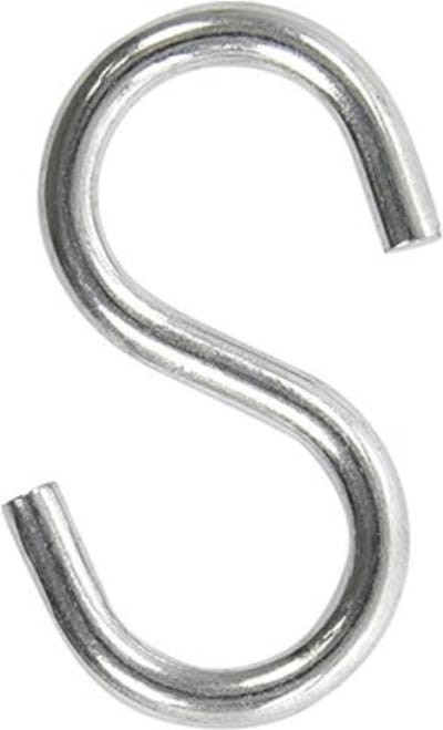 ProPlus S-Haak - Ø 4 mm - Chroom - 4.4 x 2.1 cm - per stuk