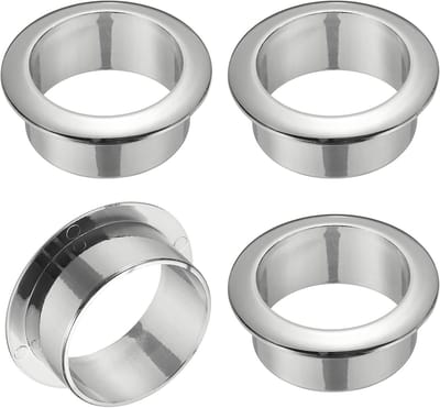 4-Pack Desk Grommet - 1,7 Inch Plastic Desktop Kabelgat Cover voor Thuis en Kantoor, Draad Organizer en Kabelbeheer Accessoire