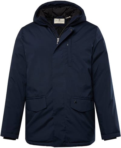 JP 1880 - Heren - Functionele parka gerecyclede materialen vegan vulling - Navy blauw - Maat XXL