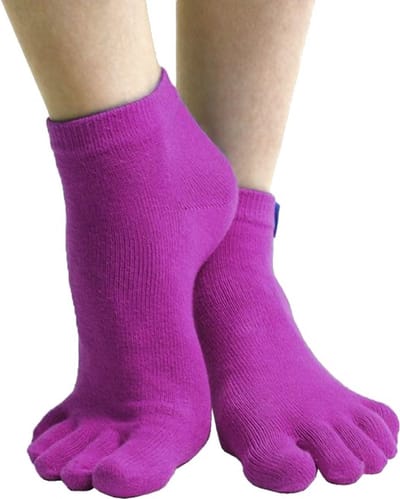 TOETOE Everyday Anklet enkel teensokken - Fuchsia - 35-46 - Teensokken