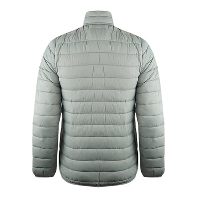 Aquascutum Gewatteerd herenjack met logo (Zwart)