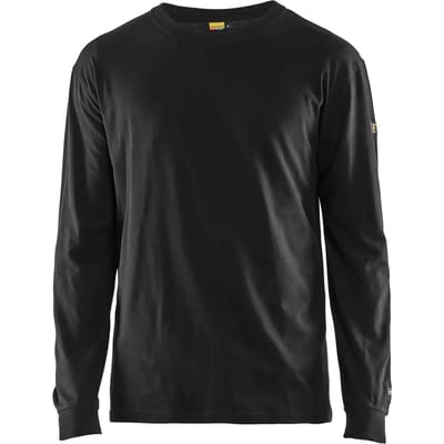 Vlamvertragend T-shirt met lange mouwen Blaklader