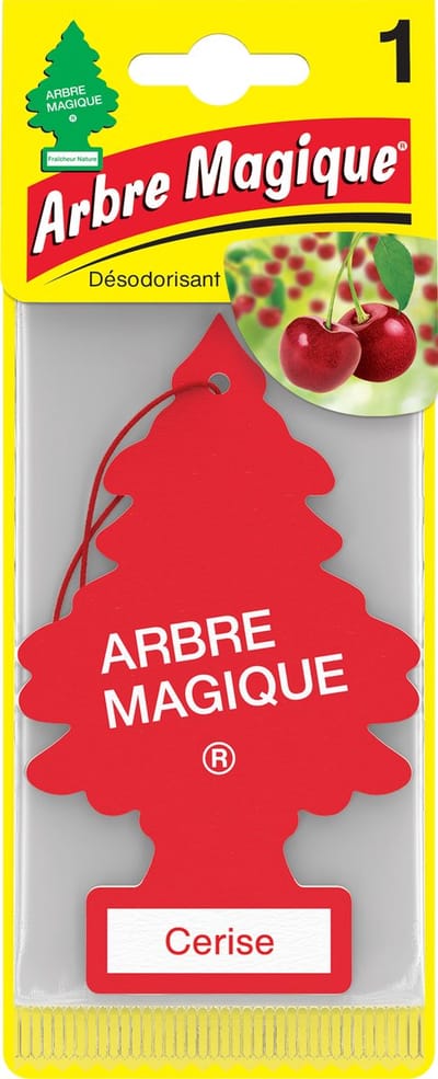 Wonderboom Luchtverfrisser Kersen - auto geurtje - auto parfum - Arbre Magique