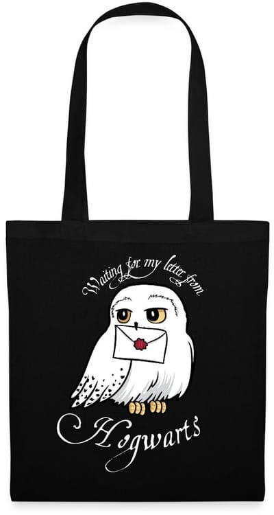 Harry Potter Hedwig Met Brief Waiting For My Letter Tas Van Stof Schoudertas
