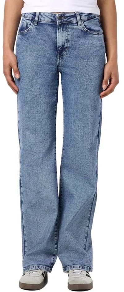 Noisy May Yolanda Wide Leg Fit Az358mb Spijkerbroek Blauw 30 / 30 Vrouw