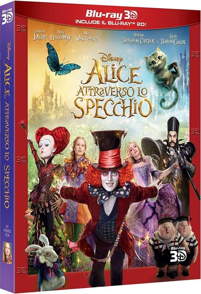 Walt Disney Pictures Alice Through the Looking Glass Blu-ray Engels, Italiaans