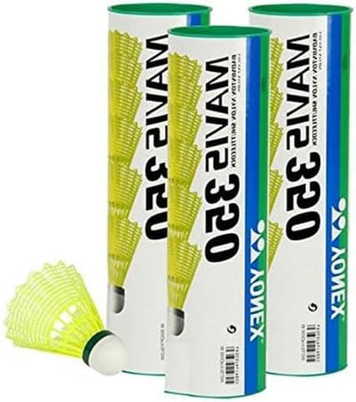 Badmintonballen Nylon - Shuttles 18 Stuks - Sportief Spel - Nagenoeg Echte Vliegeigenschappen - Langzaam Groen - Geel Vliegtuig