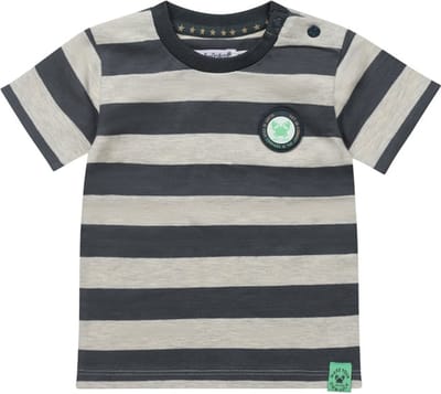 Dirkje-Jongens T-Shirt ss-Staal blauw