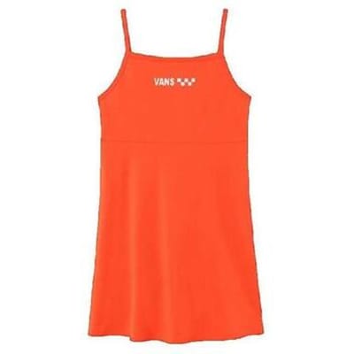 Korte Jurk Vans Robe Meadowlark Skater orange