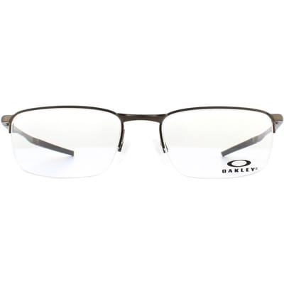 Oakley rechthoekige donkergroene herenglazen frames