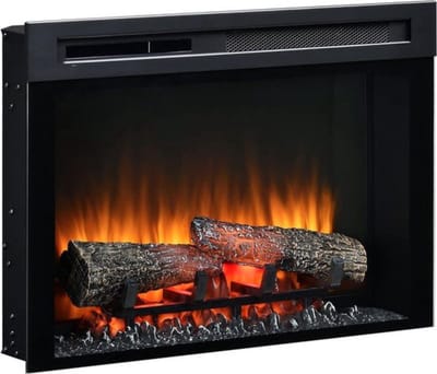 Luxe Sfeerhaard – Elektrisch – Tafelhaard – Voor Binnen & Buiten – Sfeerhaarden met Schouw – Met Afstandsbediening – 60x45x20 cm – Zwart
