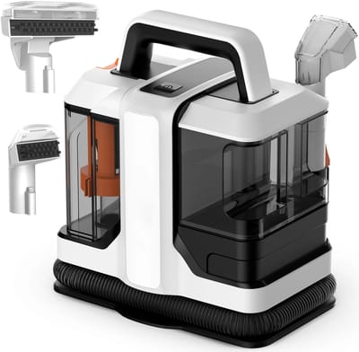 Joorly Tapijtreiniger - Stoomreiniger - Vlekkenreiniger - Bank reiniger - 750W - Waterabsorptiesnelheid 400 ml/min