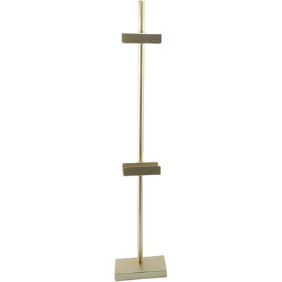 Support de présentation pour affiche chevalet de table 75 cm (Veuillez préciser lors de la commande d'inclure une clé et un coussinet en mousse, ainsi que la notice. or