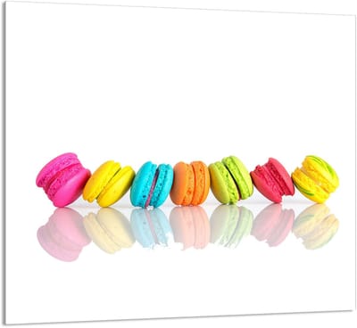 TMK ArtDeko Serie - Glaspaneel Keuken - 65x60 cm - Gelaagd Veiligheidsglas - Multi Functioneel