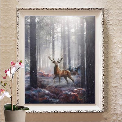 Volledige vierkante boor 5D DIY diamant schilderij kruissteek diamant borduurwerk mozaïek kristal foto Home decor cadeau Full Square 20X30CM