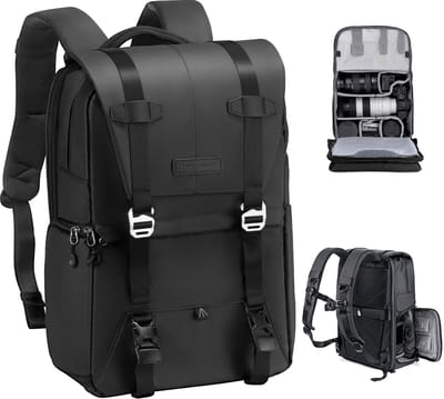 K&F Concept - KF13.087AV6 - Rugzak rugtas cameratas foto video