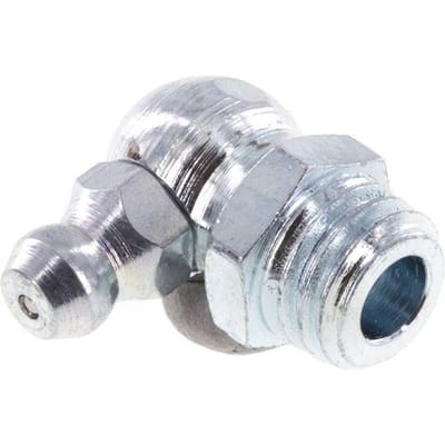 90° Haakse Smeernippel Staal M10x1.5 DIN 71412 [5 Stuks]