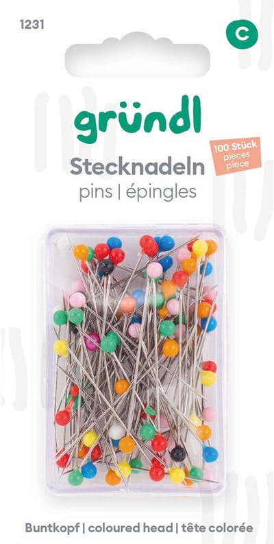 1231 Glaskopspelden 100st