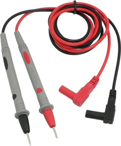 1 paar universele digitale multimeter kabels met 24k vergulde pen