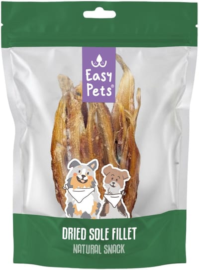 60 gr Easypets gedroogde tongfilet