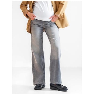 Prénatal zwangerschapsjeans Light Grey Denim 27/32 Dames