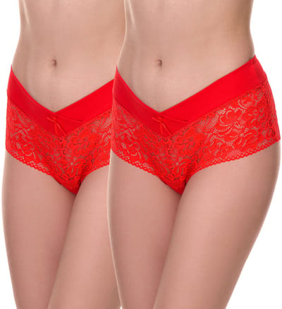 Merry Style Dames Short Onderbroek - Katoen - Regular Taille - 2-Pack - MS-GAB-155-Shorts-2P