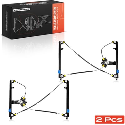 Frankberg 2x Raambediening Voor voor Renault Clio III BR0/1 CR0/1