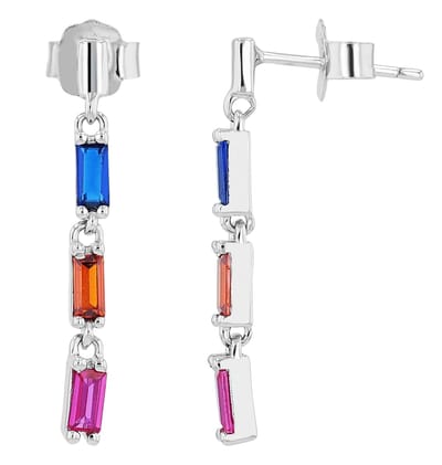 AKZENT Akzent dames oorbel "Jessy" van 925 Sterlingzilver, gerhodineerd, duurzaam