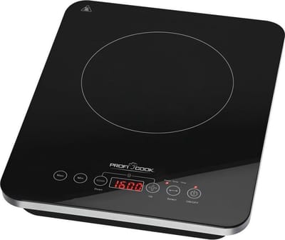 ProfiCook EKI 1062 - inductie kookplaat - 1 pits - 2000 W zwart
