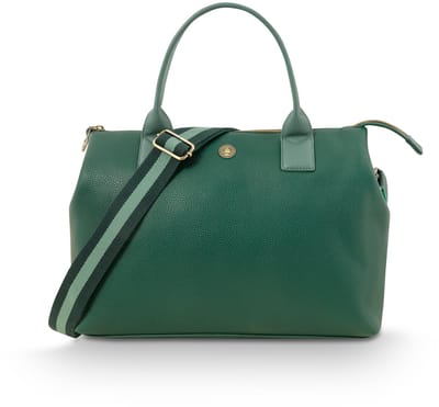 Pip Studio - Fia Handtas - Handtassen dames - Groene tas - 34x16x26.5cm