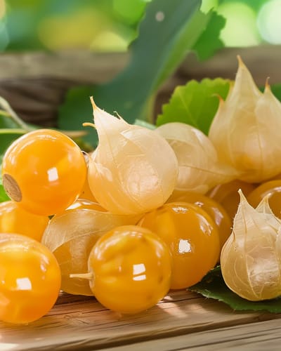 Ananaskers Zaden Physalis Peruviana Eenjarig Vruchtgroente
