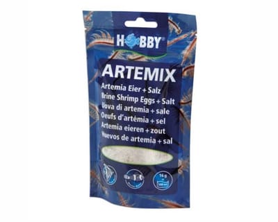 Hobby Artemix - gebruiksklare mix van Artemia eieren en zout - 195g