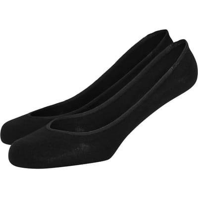 Urban Classics Invisible Socks 5-Pack Unisex Sokken - zwart - EU 43-46