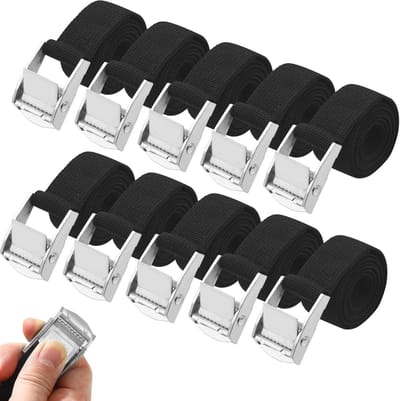 Spanbanden 25 mm x 1 m - Set van 10 stuks voor bundelen en bevestigen